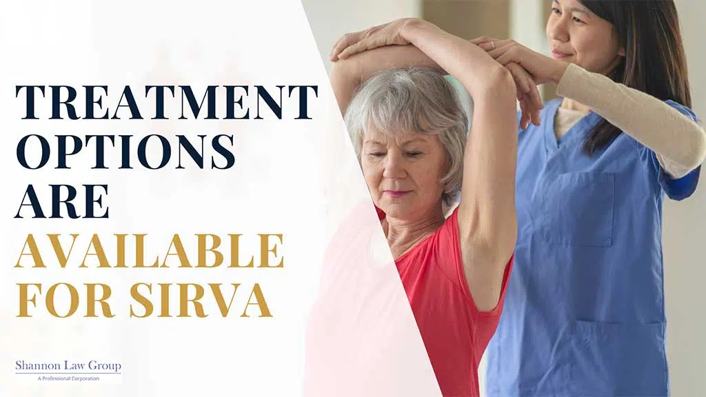 SIRVA treatment options