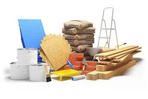 photo of construction materials