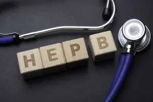photo of hep b spelled out