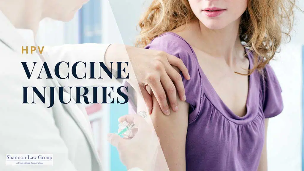 Teen Getting HPV Vaccine